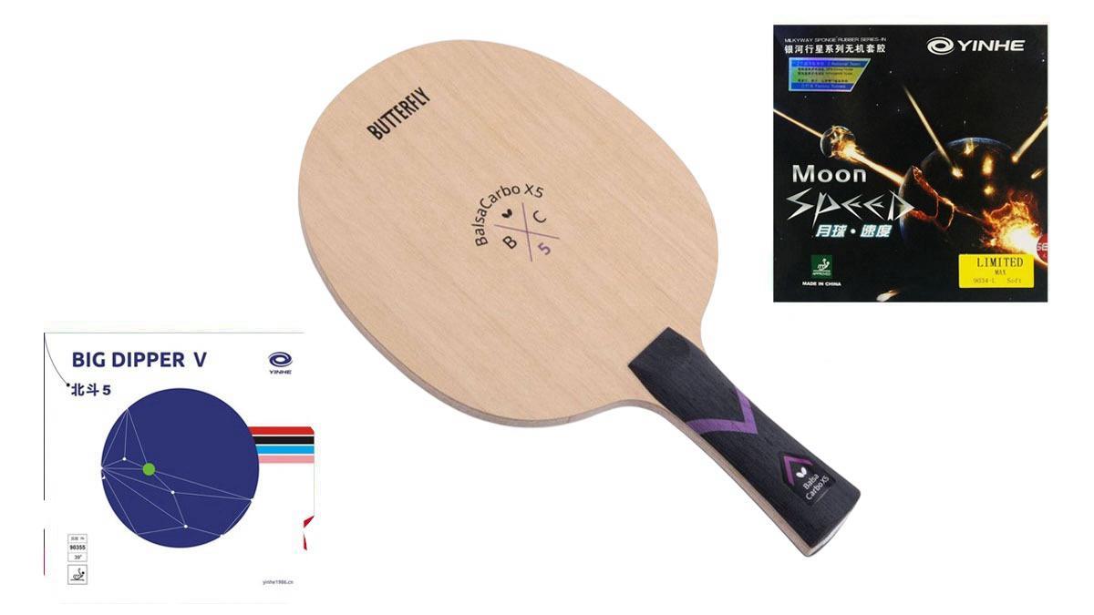 Butterfly Combo X5 Masa Tenisi Raketi