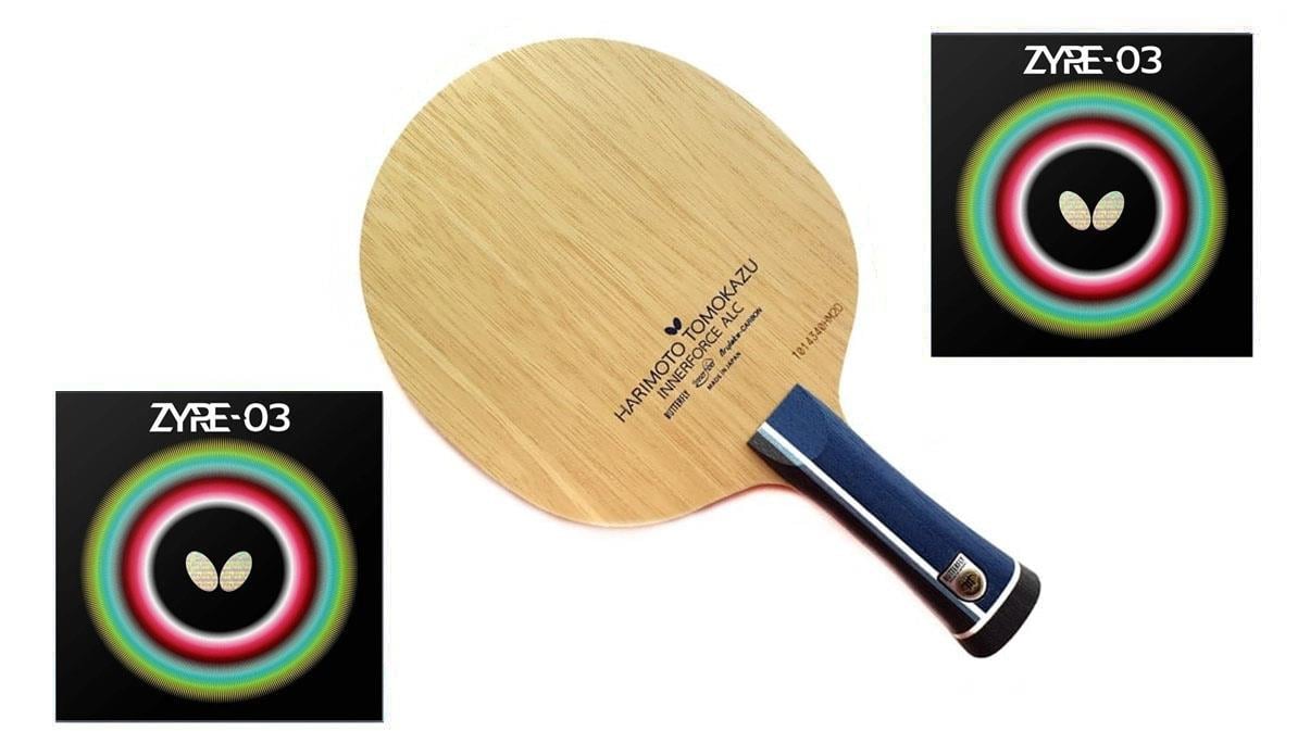 Butterfly Combo Zyre Masa Tenisi Raketi