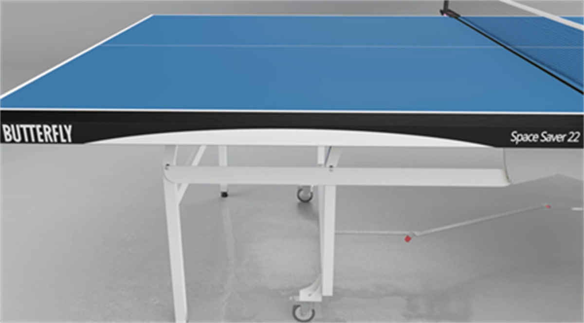 Butterfly Saver 22 mm ITTF Onaylı Masa Tenisi Masası (Az Hasarlı)