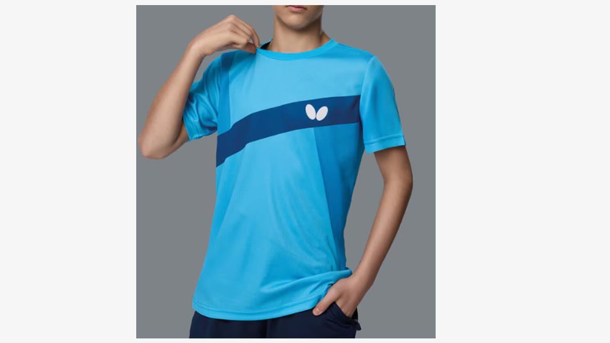 Butterfly Shirt Abiko Mavi