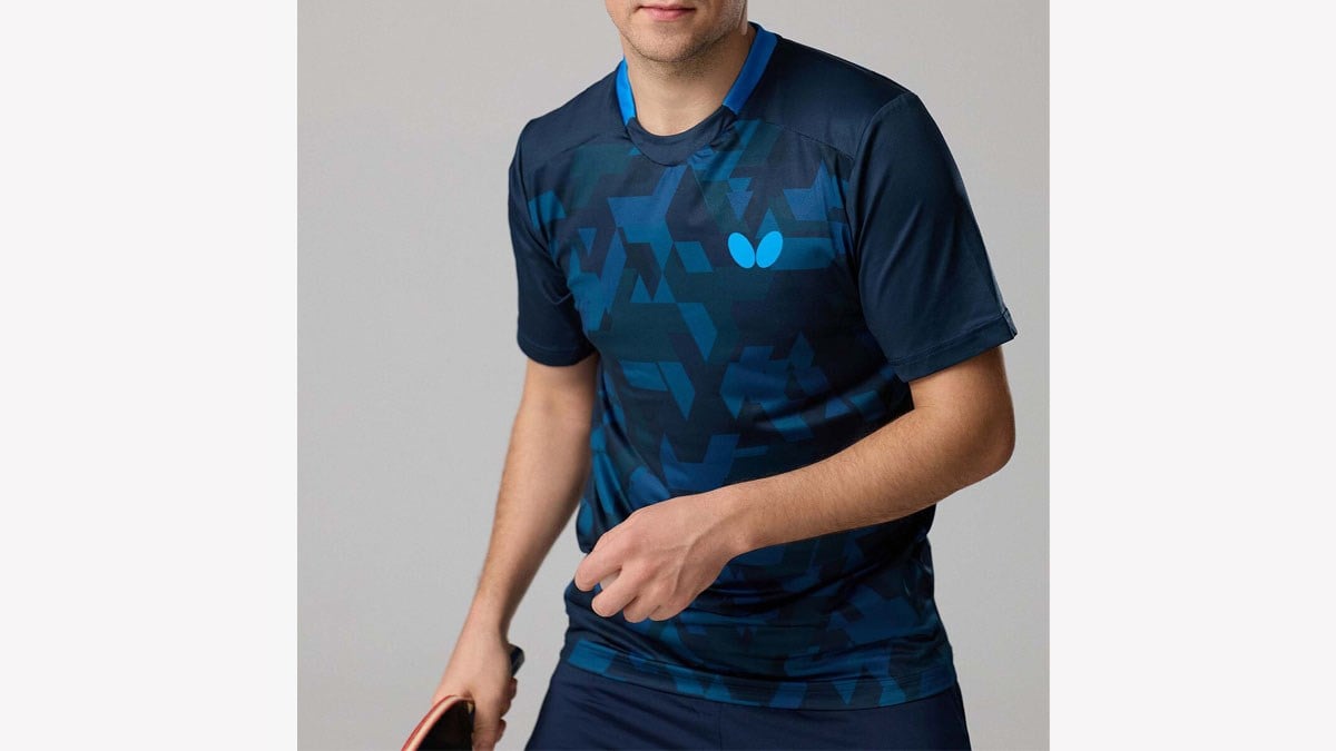 Butterfly Shirt Ageo Mavi
