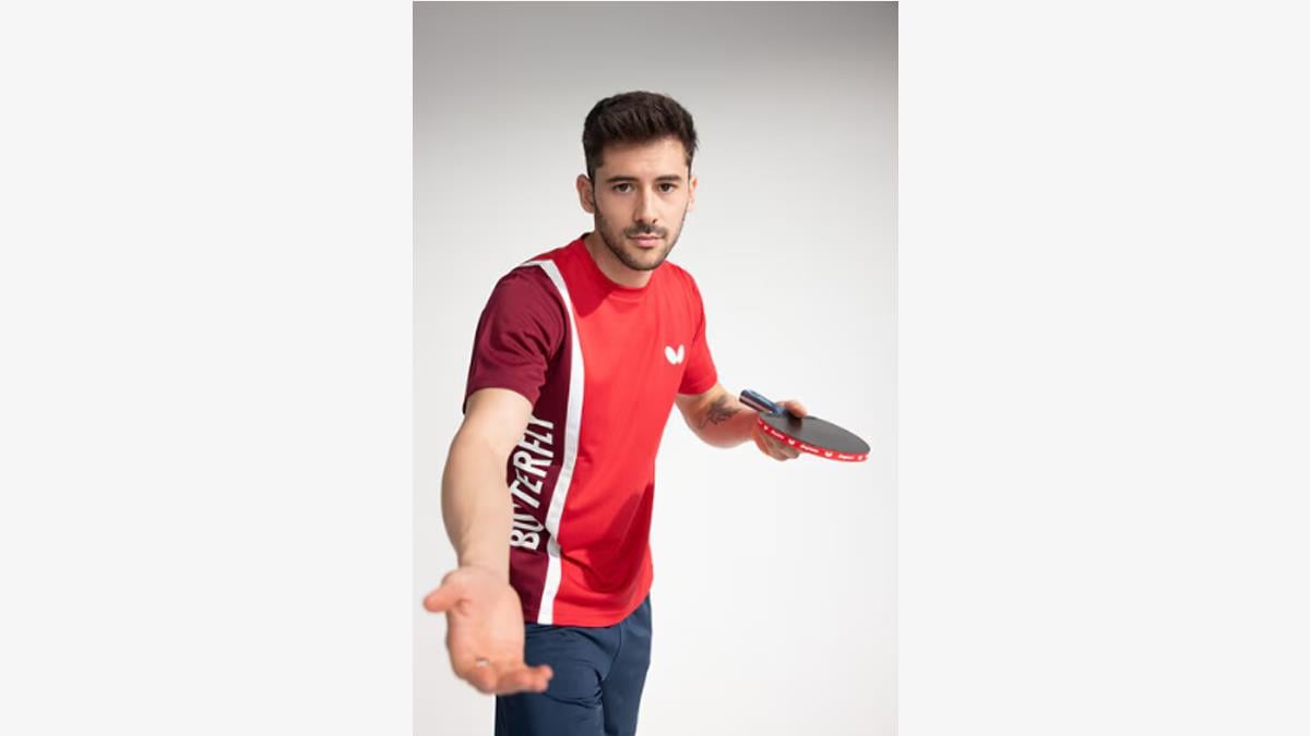 Butterfly Shirt Saijo Kırmızı