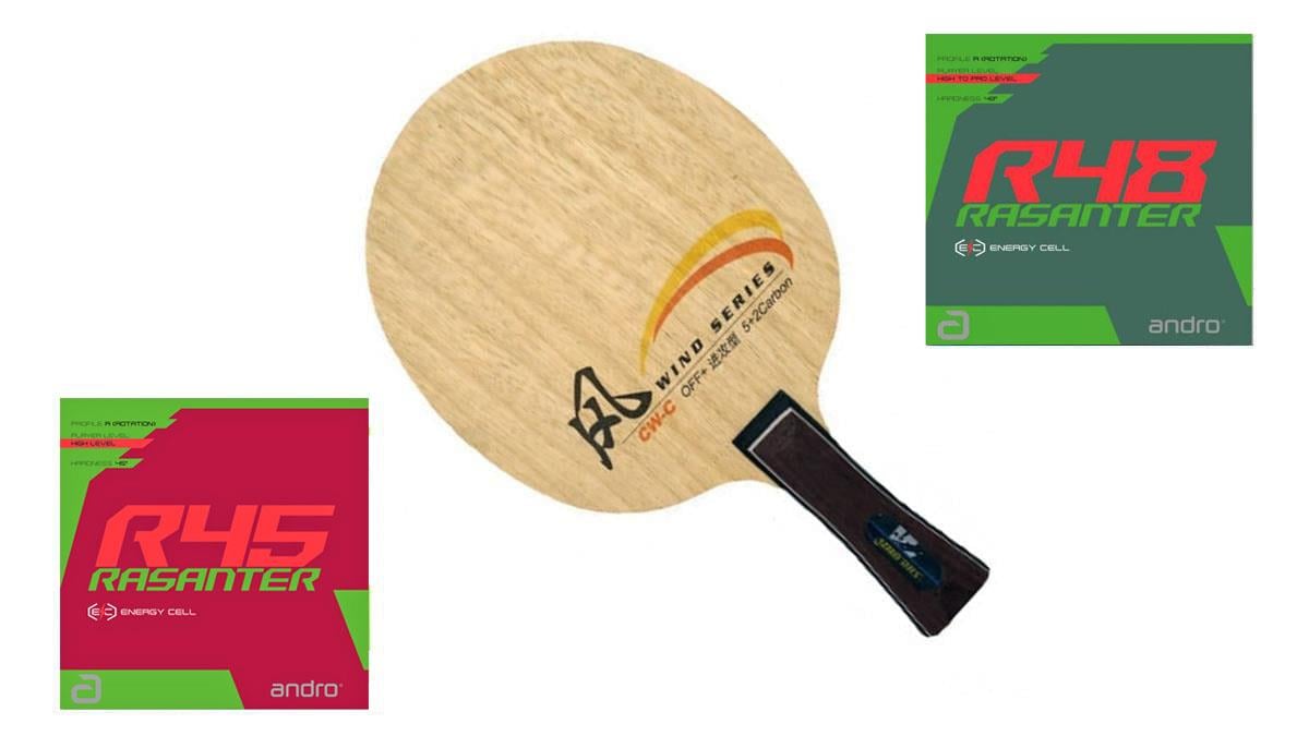 Dhs Combo CW-C Carbon Masa Tenisi Raketi