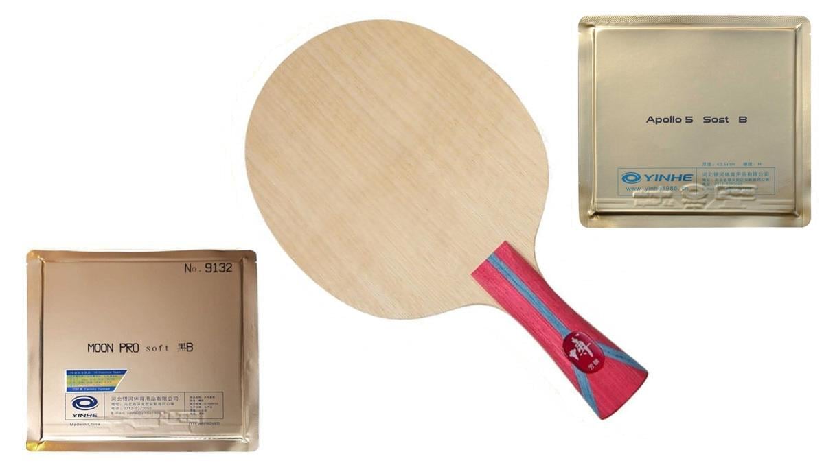 Dhs Combo Fang Bo Masa Tenisi Raketi