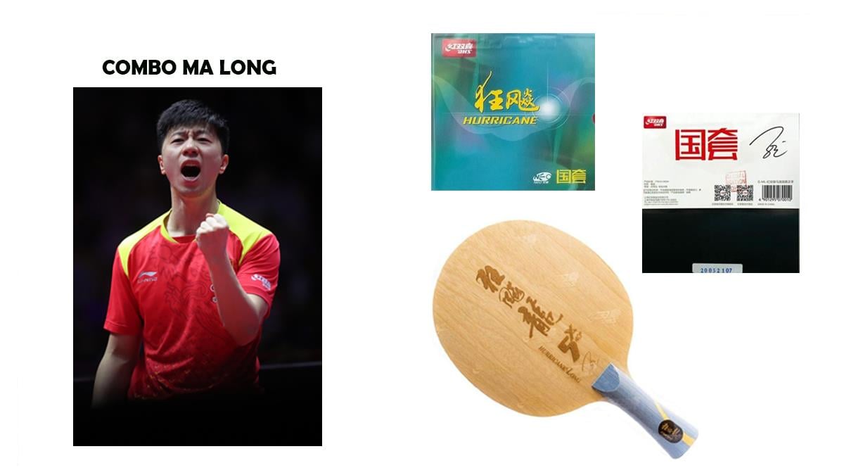 DHS Combo Ma Long Masa Tenisi Raketi