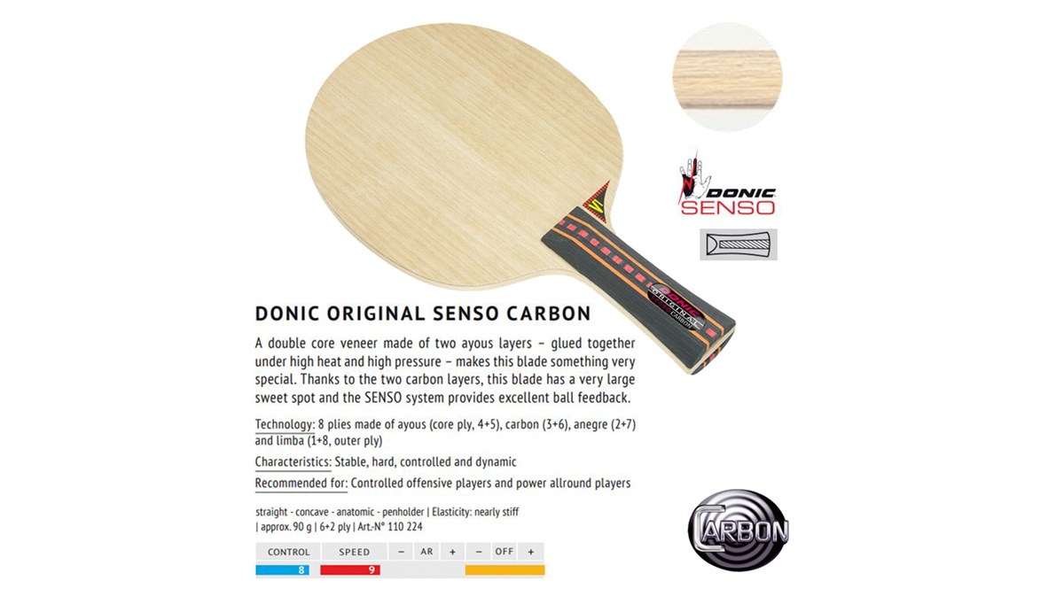 Donic Original Senso Carbon
