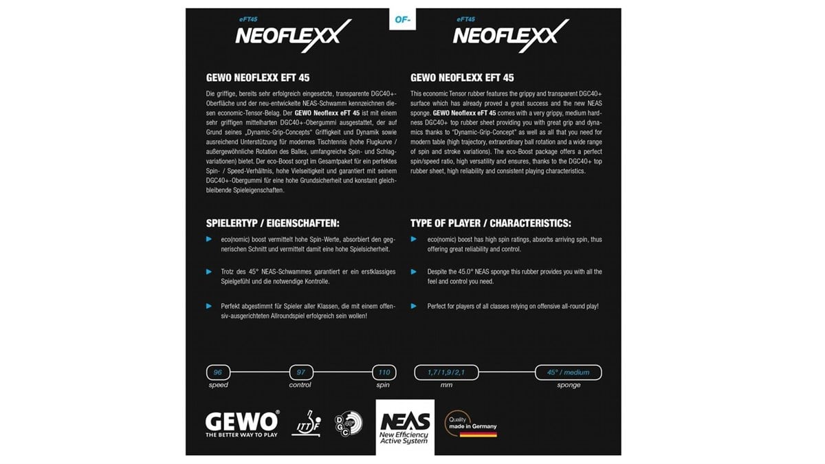 Gewo Neoflexx eFT 45