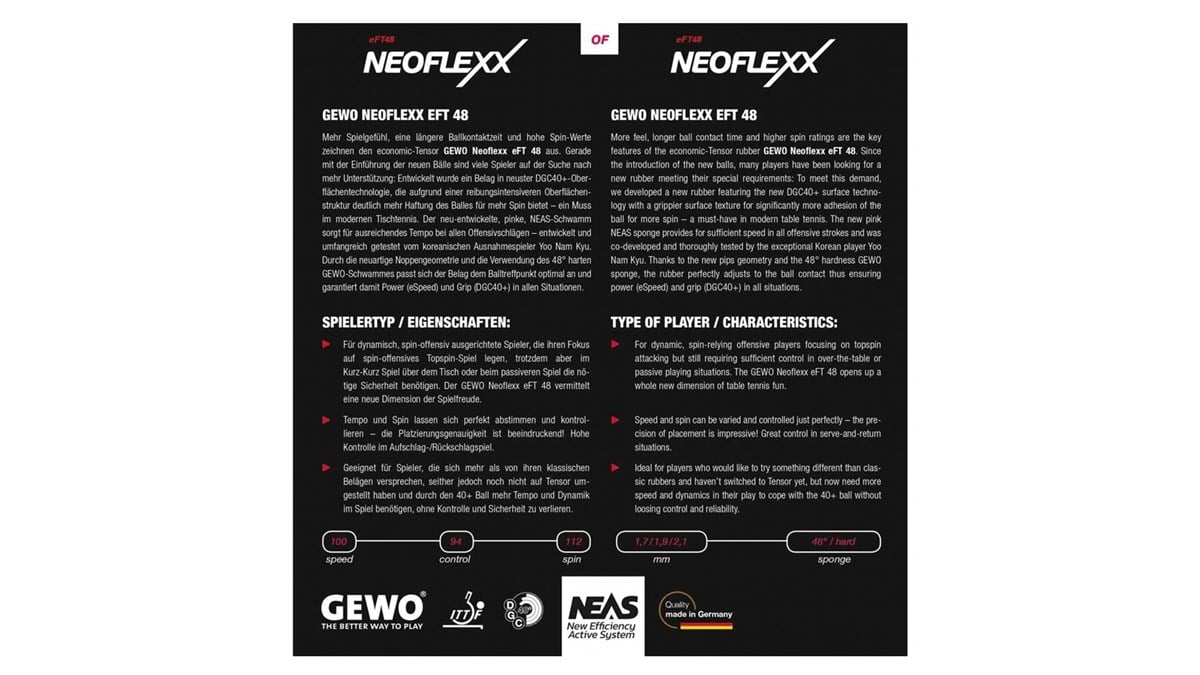 Gewo Neoflexx eFT 48