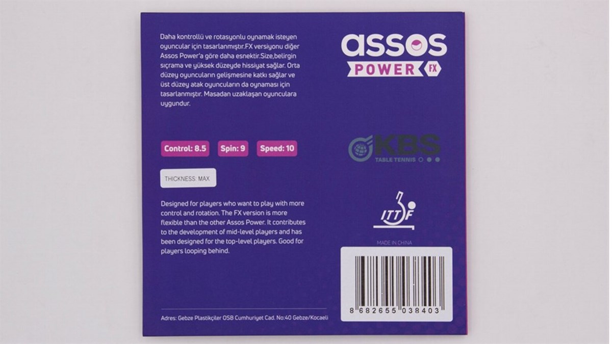 Kbs Assos Power FX