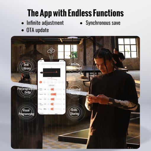 Pongbot Halo S Pro Masa Tenisi Robotu