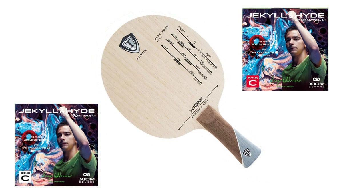 Xiom Combo Jekyll & Hyde Masa Tenisi Raketi