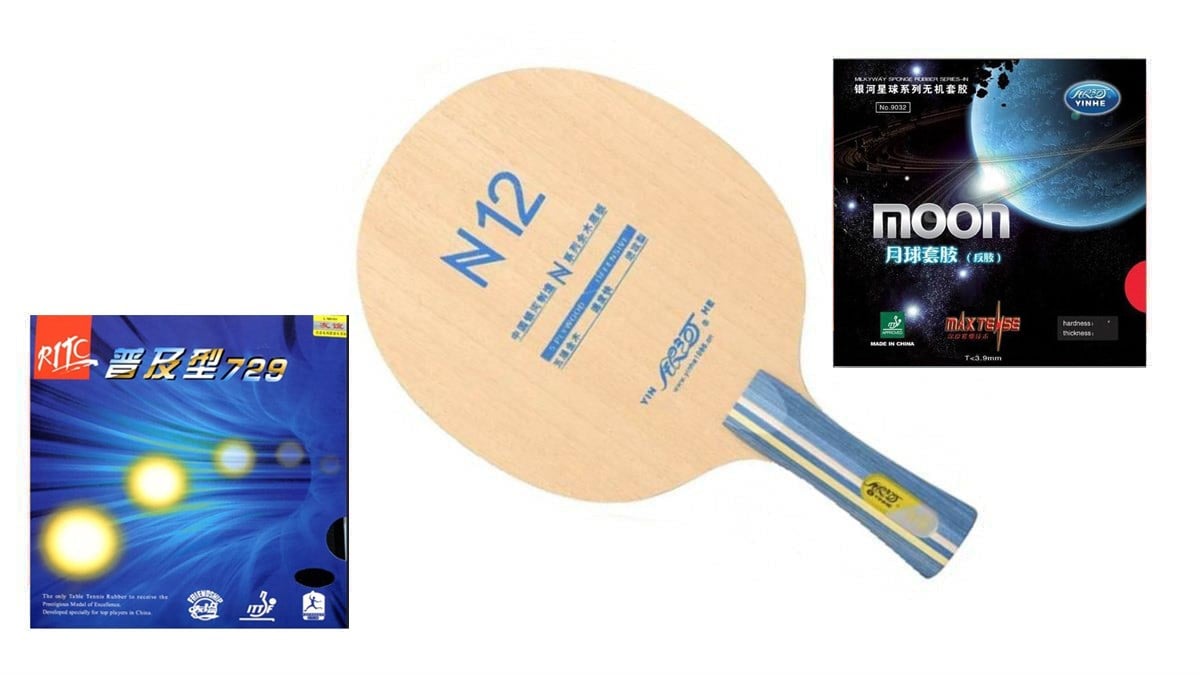 Yinhe Combo 12 Masa Tenisi Raketi