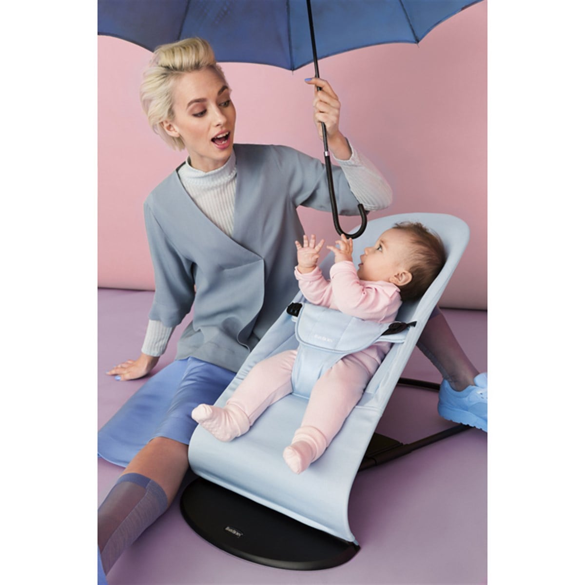 BabyBjörn Balance Soft Ana Kucağı / Blue Mint