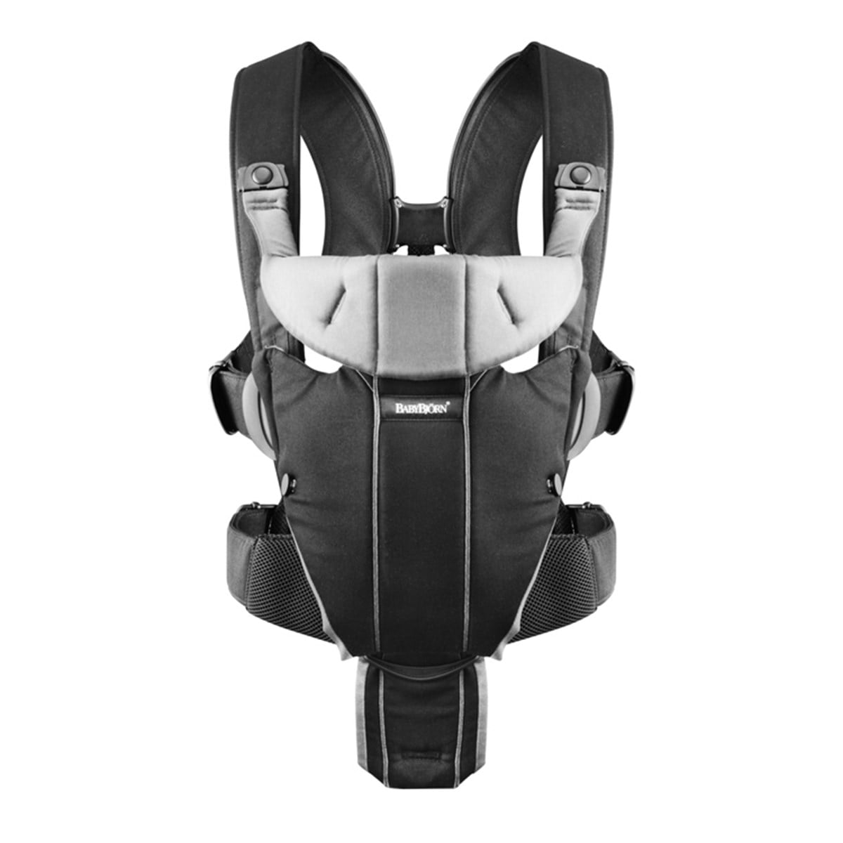 BabyBjörn Kanguru Miracle Black / Silver