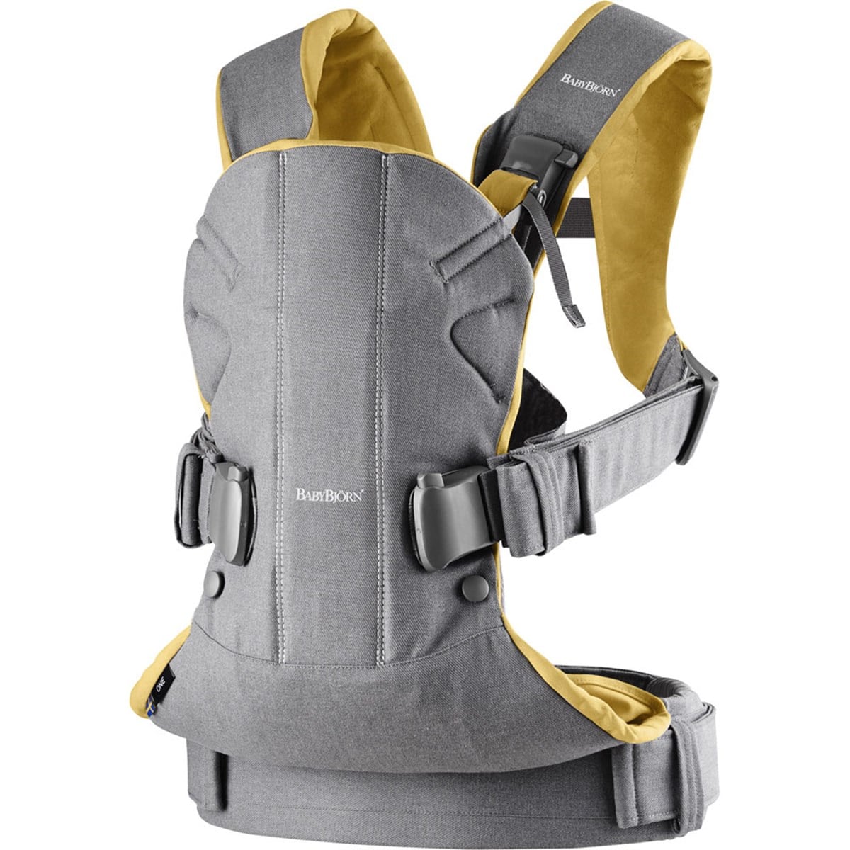 BabyBjörn Kanguru One Cotton MİX / Grey Yellow