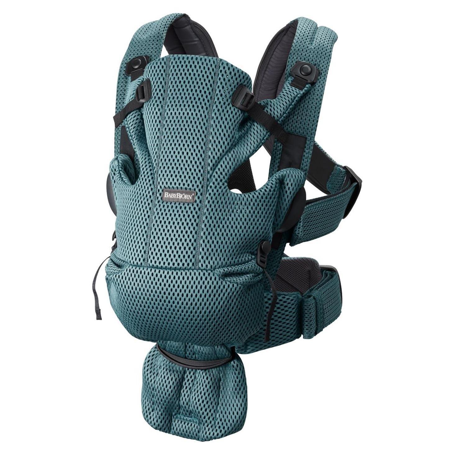 BabyBjörn 2'li Set Balance Soft Ana Kucağı & Kanguru Move Mesh Sage Green