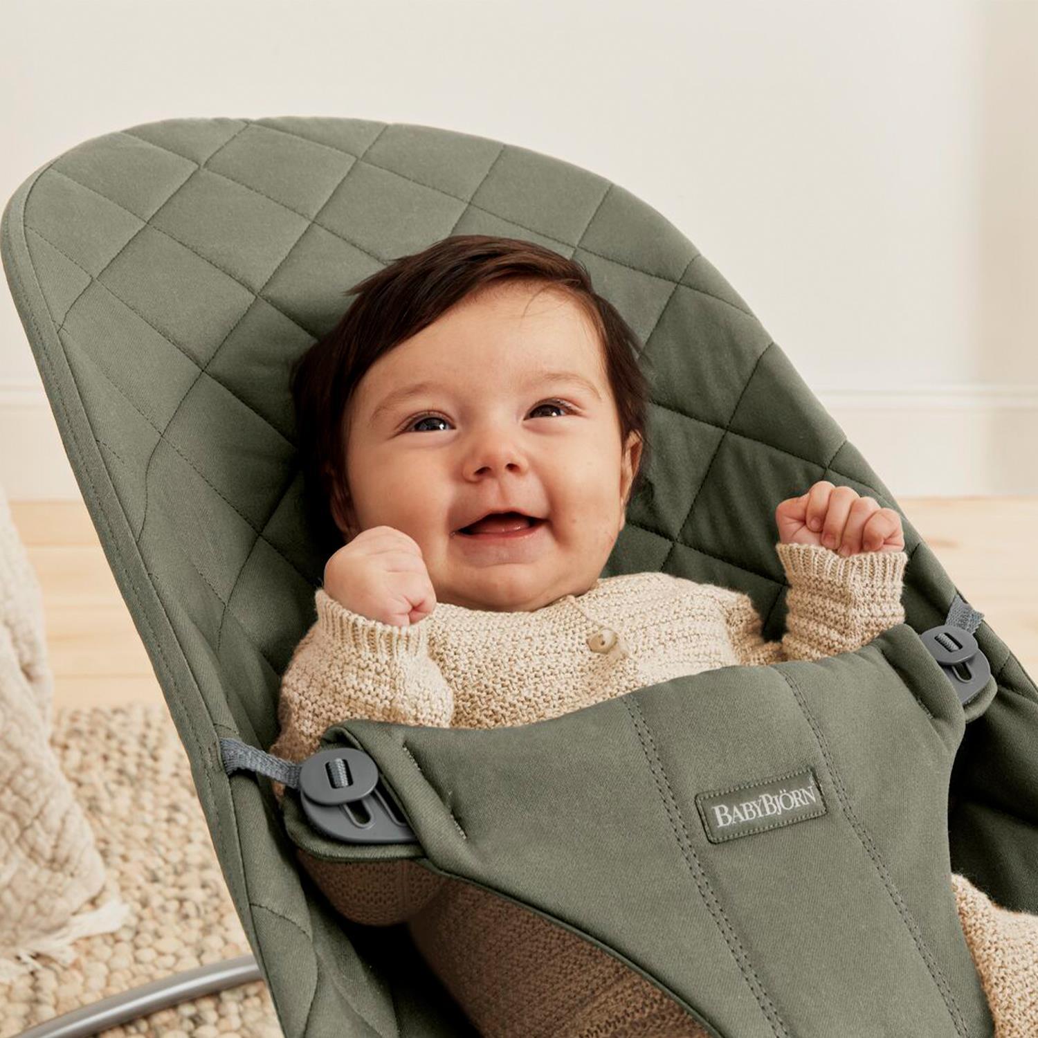 BabyBjörn 2'li Set Bliss Ana kucağı & Kanguru Mini Woven Dark Green