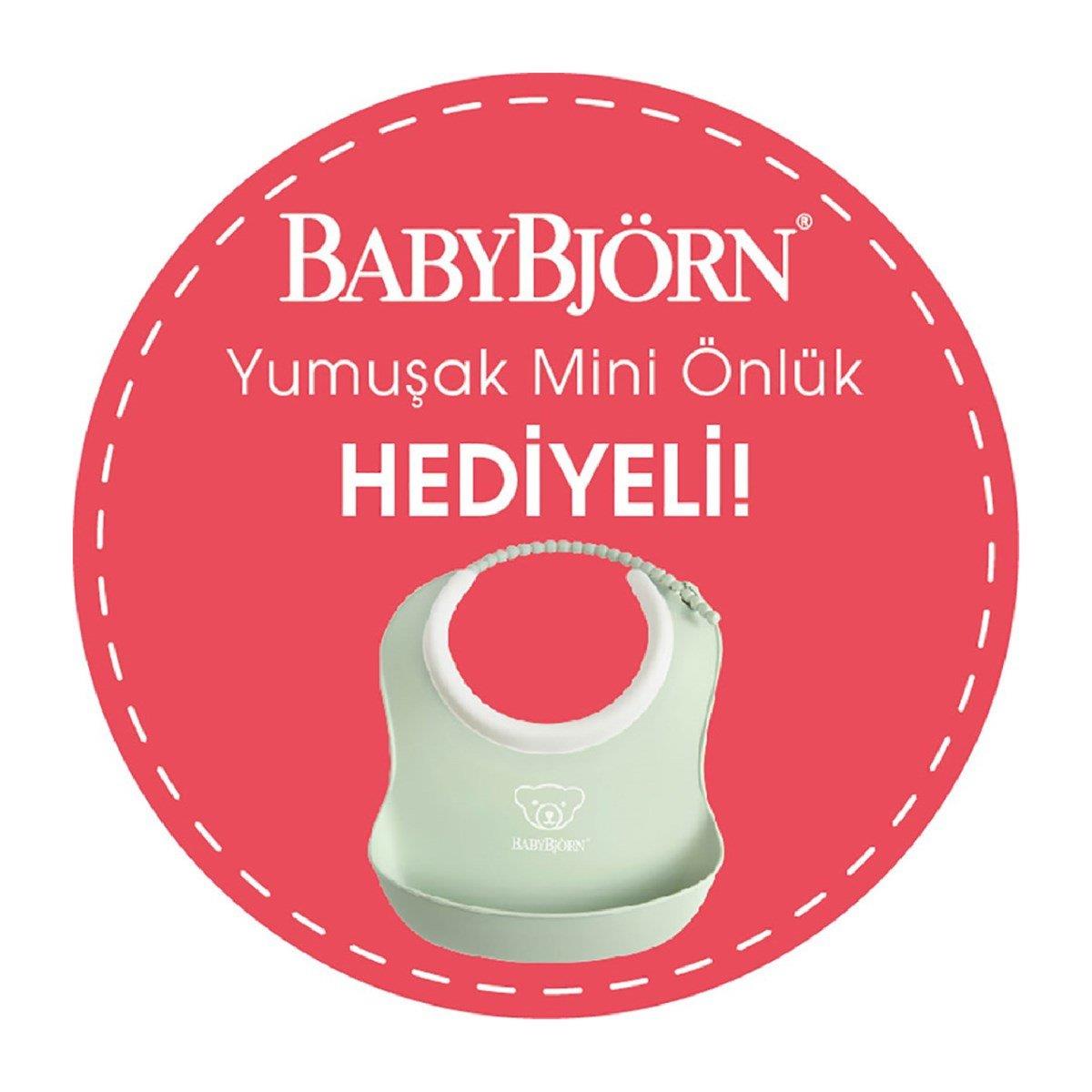 BabyBjörn 2'li Set Bliss Ana Kucağı Petal Woven & Kanguru Move Mesh Anthracite