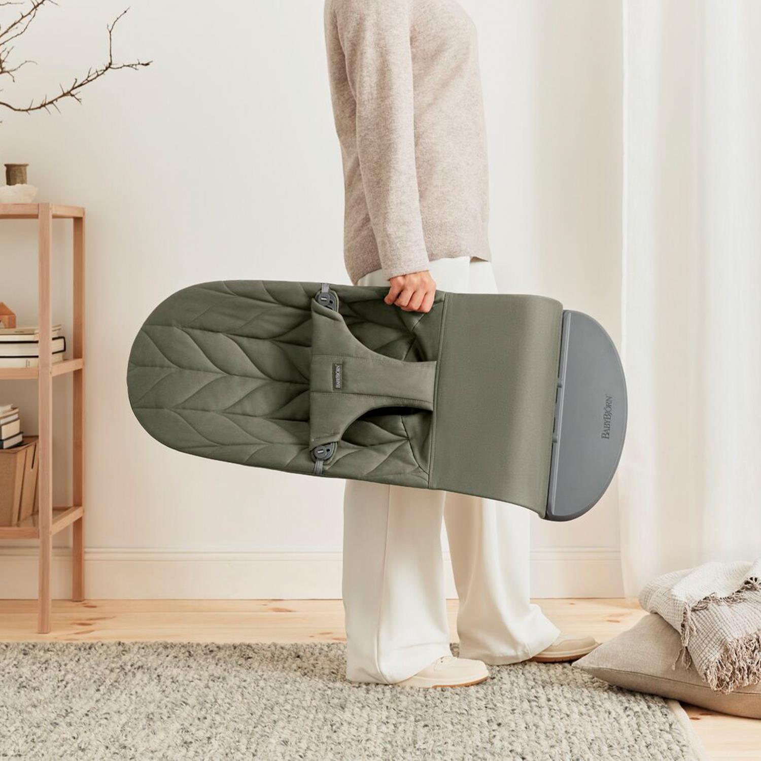 BabyBjörn 2'li Set Bliss Ana kucağı & Kanguru Mini Woven Dark Green