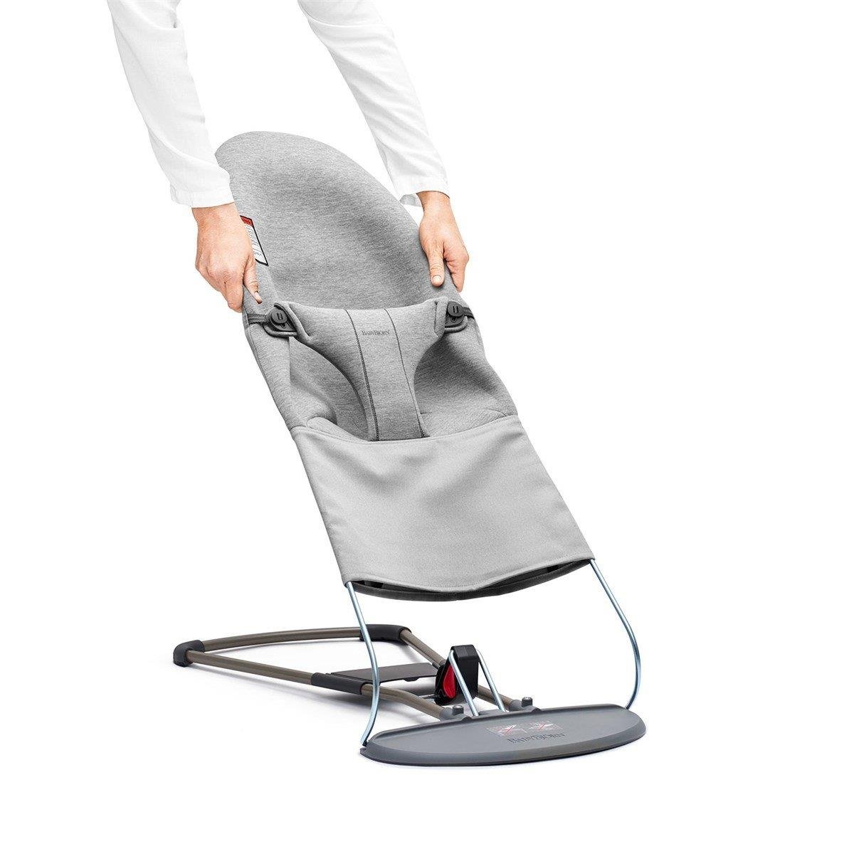 BabyBjörn 2'li Set Soft Oyuncaklı Bliss Ana Kucağı 3D Jersey Light Grey & Kanguru Harmony Mesh Silver