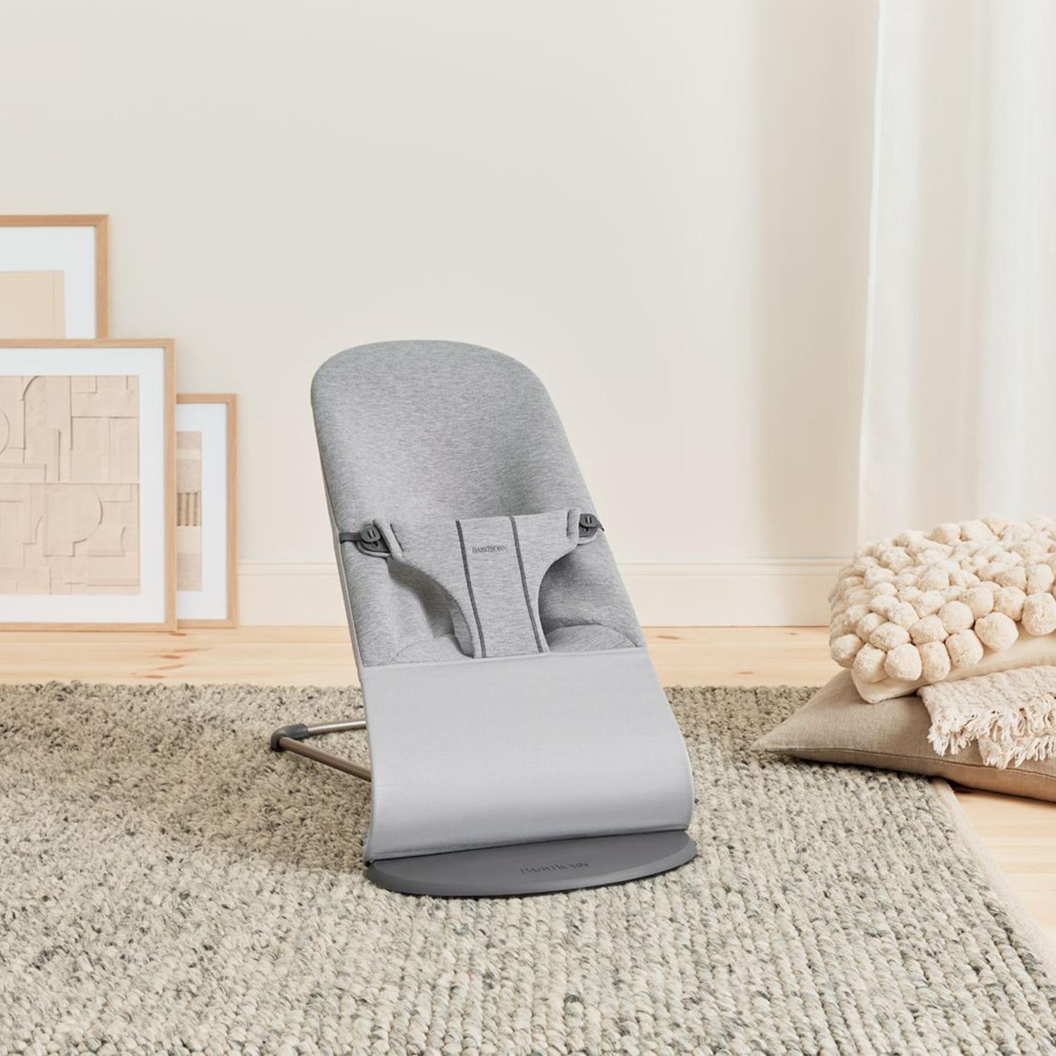 BabyBjörn 2'li Set Soft Oyuncaklı Bliss Ana Kucağı 3D Jersey Light Grey & Kanguru Harmony Mesh Silver