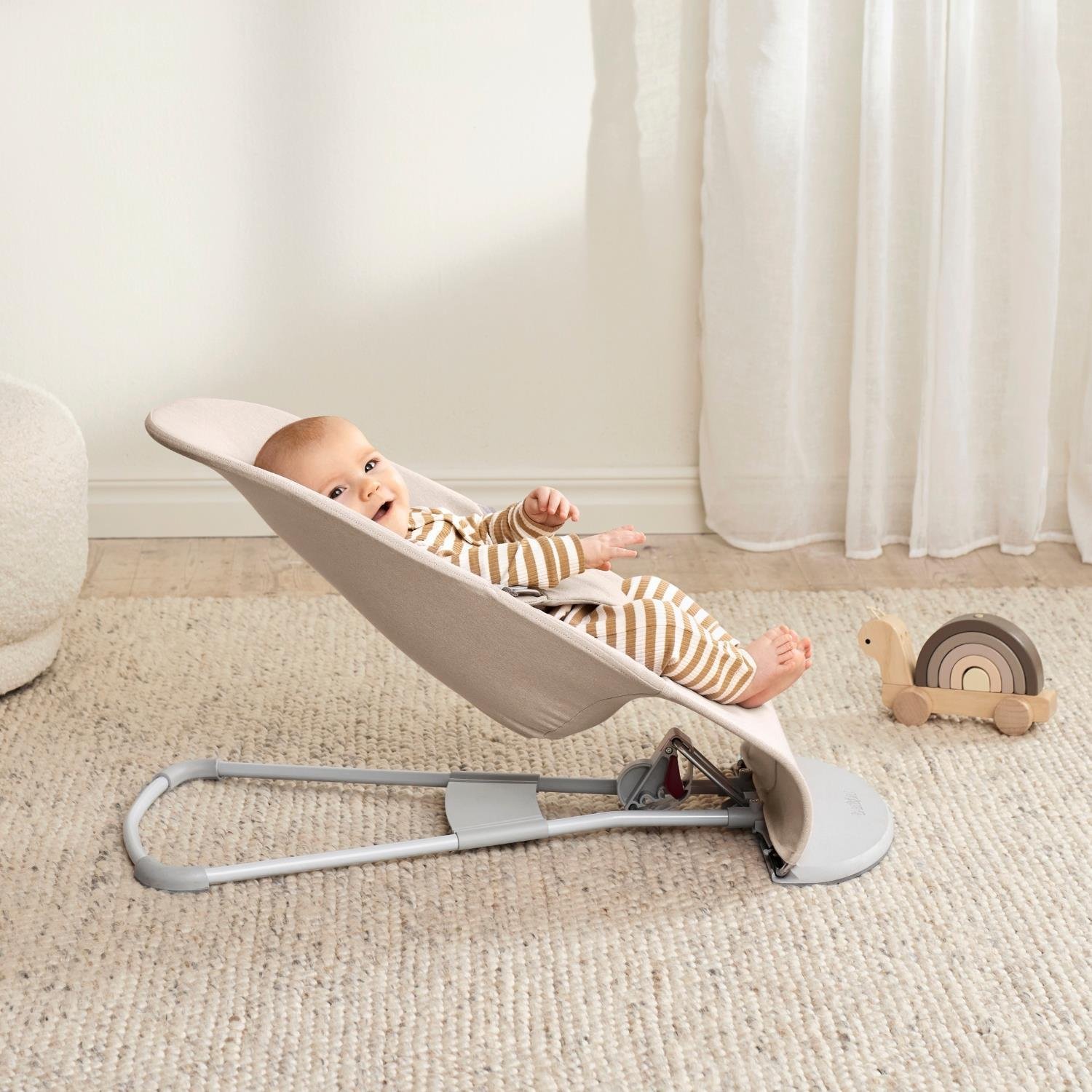 Babybjörn Balance Bliss Ana Kucağı Woven Melange / Light Beige