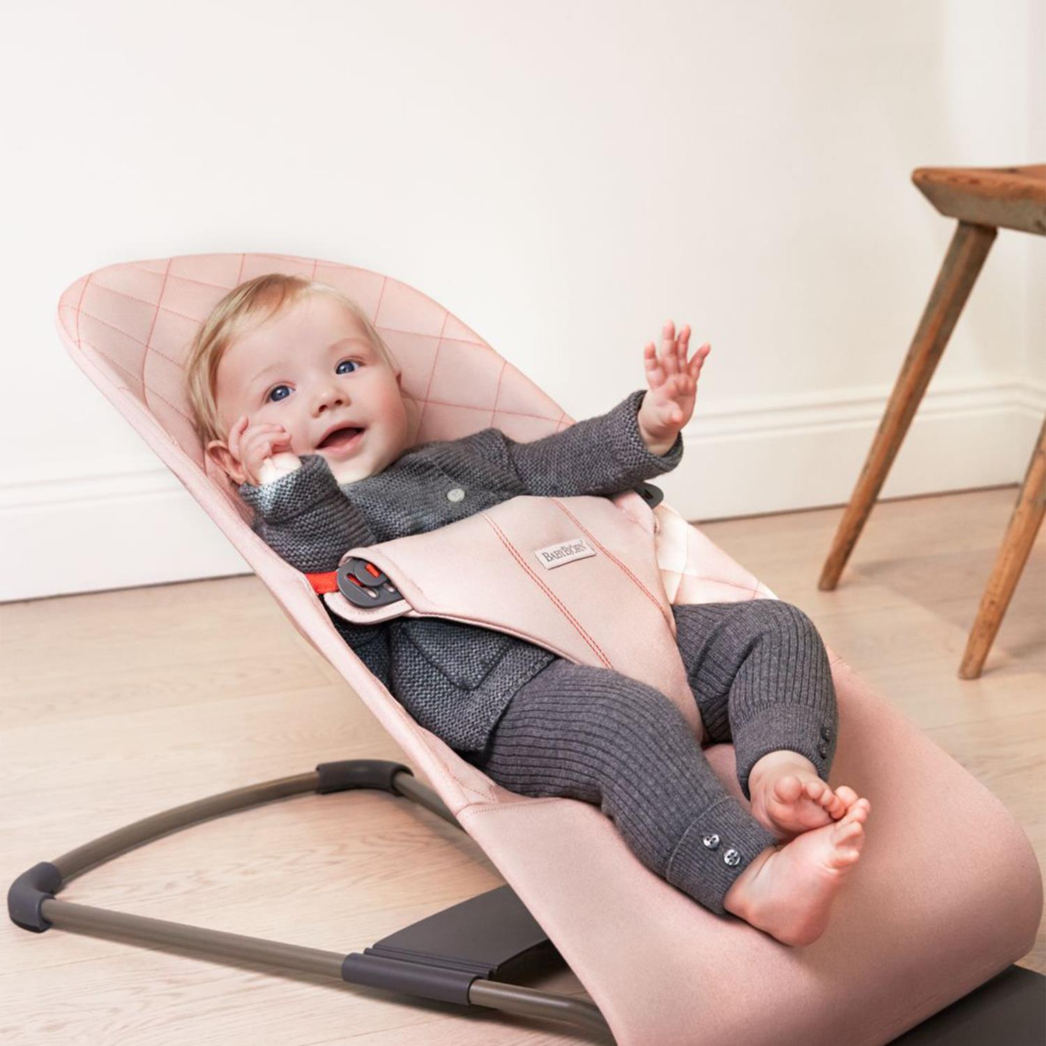 Babybjörn Balance Bliss Ana Kucağı Cotton Oyuncaklı / Old Rose