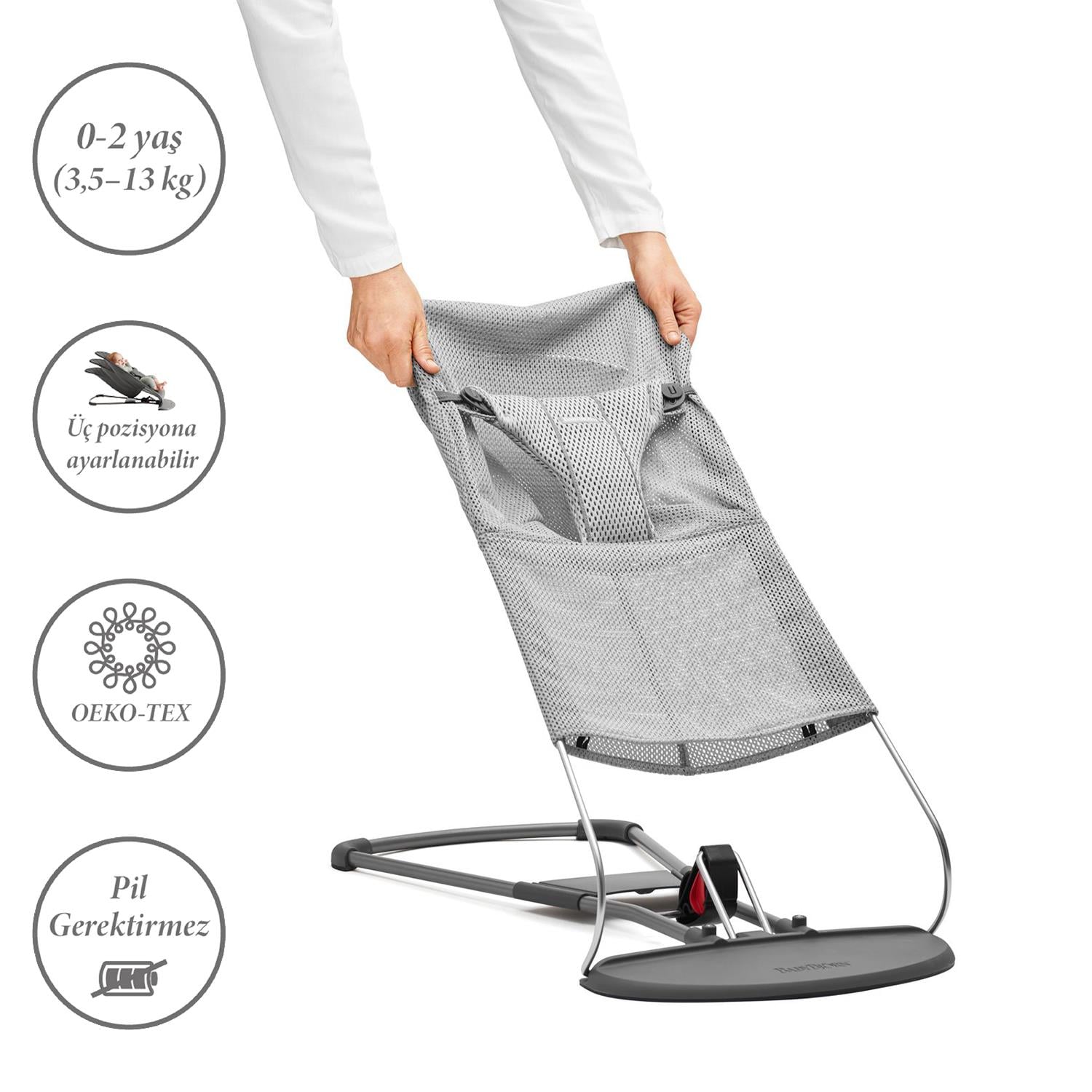 Babybjörn Balance Bliss Ana Kucağı Mesh / Grey