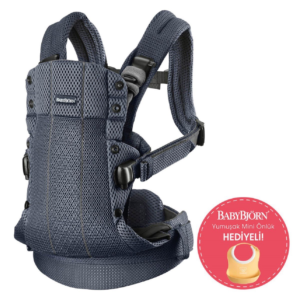 Babybjörn Balance Bliss Ana Kucağı Mesh & BabyBjörn Kanguru Harmony 3D Mesh / Anthracite