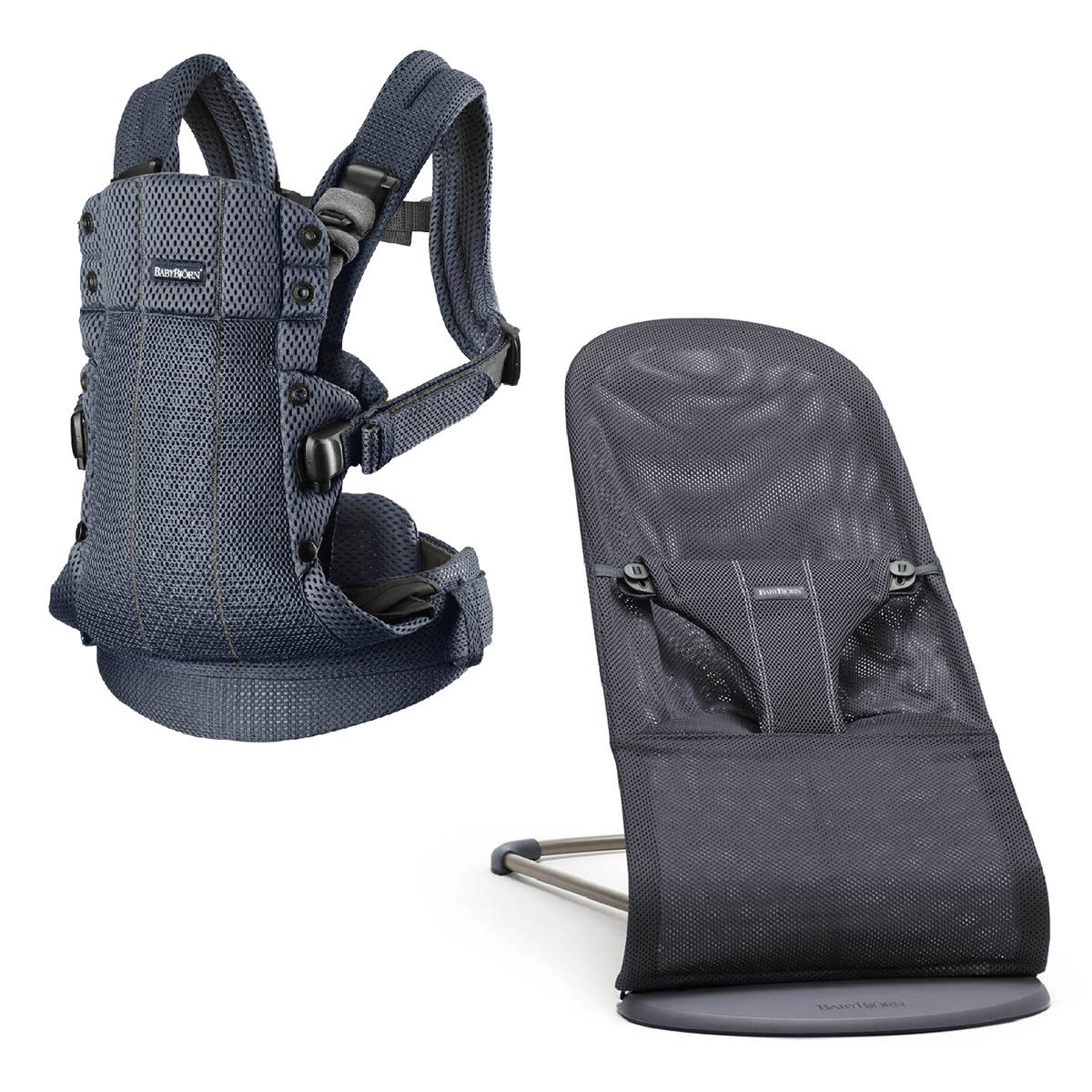 Babybjörn Balance Bliss Ana Kucağı Mesh & BabyBjörn Kanguru Harmony 3D Mesh / Anthracite