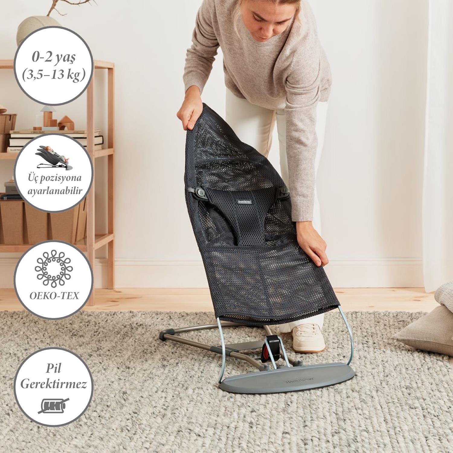 Babybjörn Balance Bliss Ana Kucağı Mesh / Anthracite