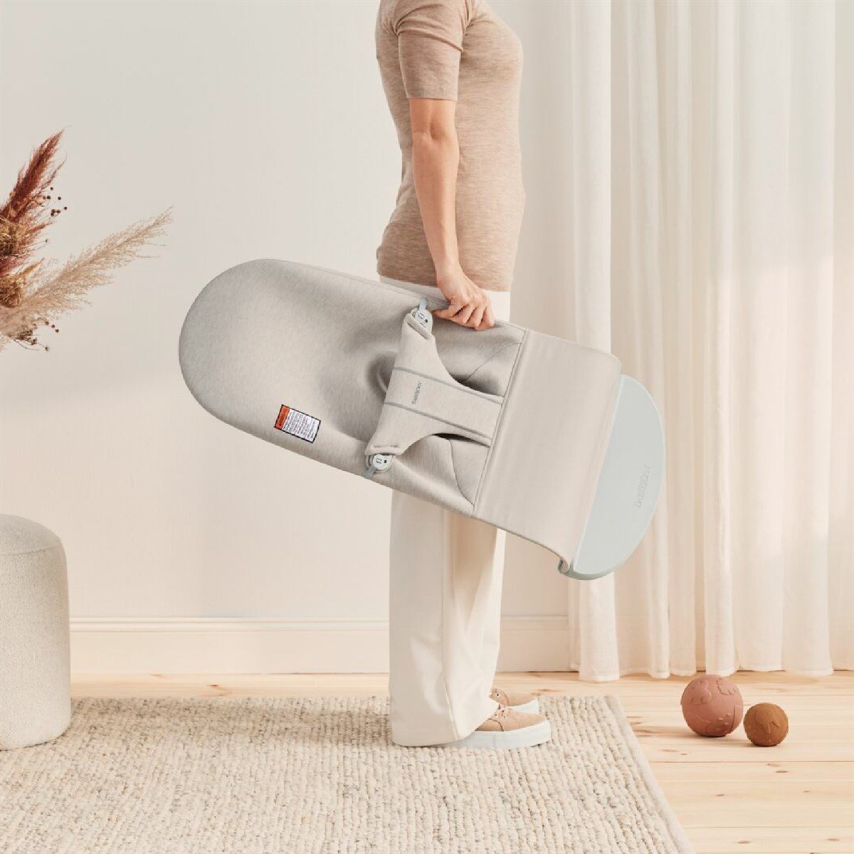 BabyBjörn Balance Bliss Ana Kucağı Cotton 3D Jersey / Light Beige