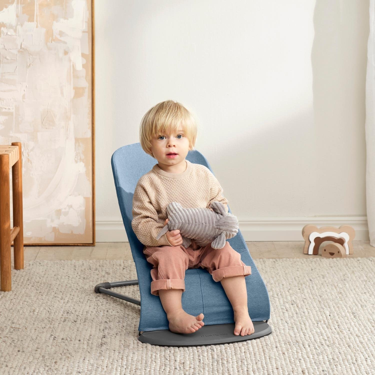 Babybjörn Balance Bliss Ana Kucağı Woven Melange / Blue