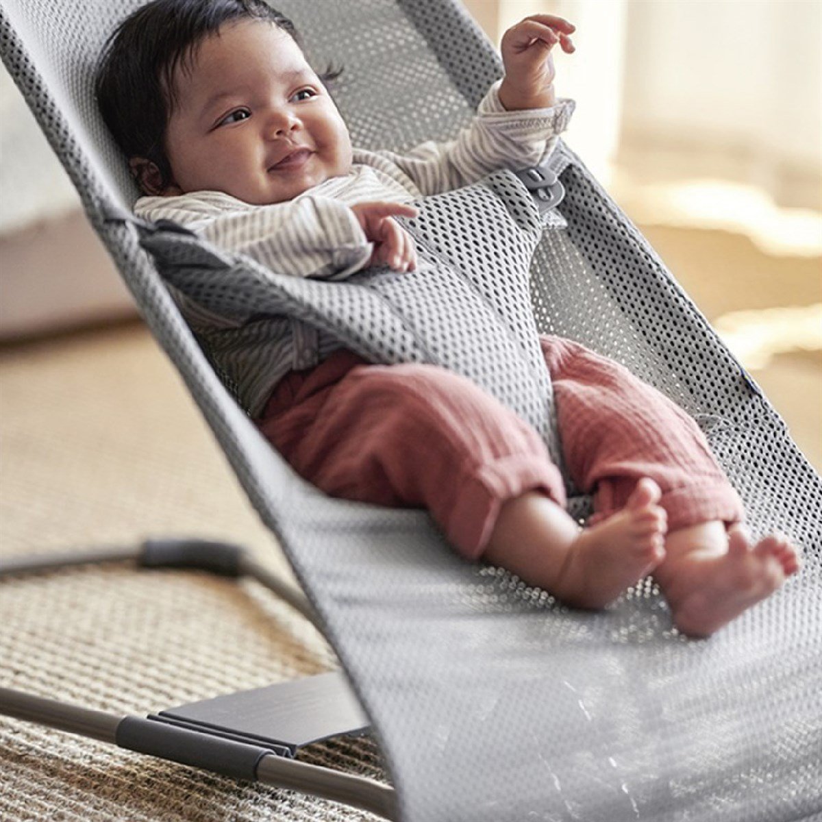 Babybjörn Balance Bliss Ana Kucağı Mesh & BabyBjörn Kanguru Harmony 3D Mesh / Silver