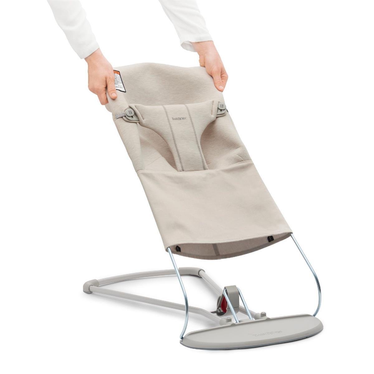 BabyBjörn Balance Bliss Ana Kucağı Cotton 3D Jersey Oyuncaklı  / Light Beige