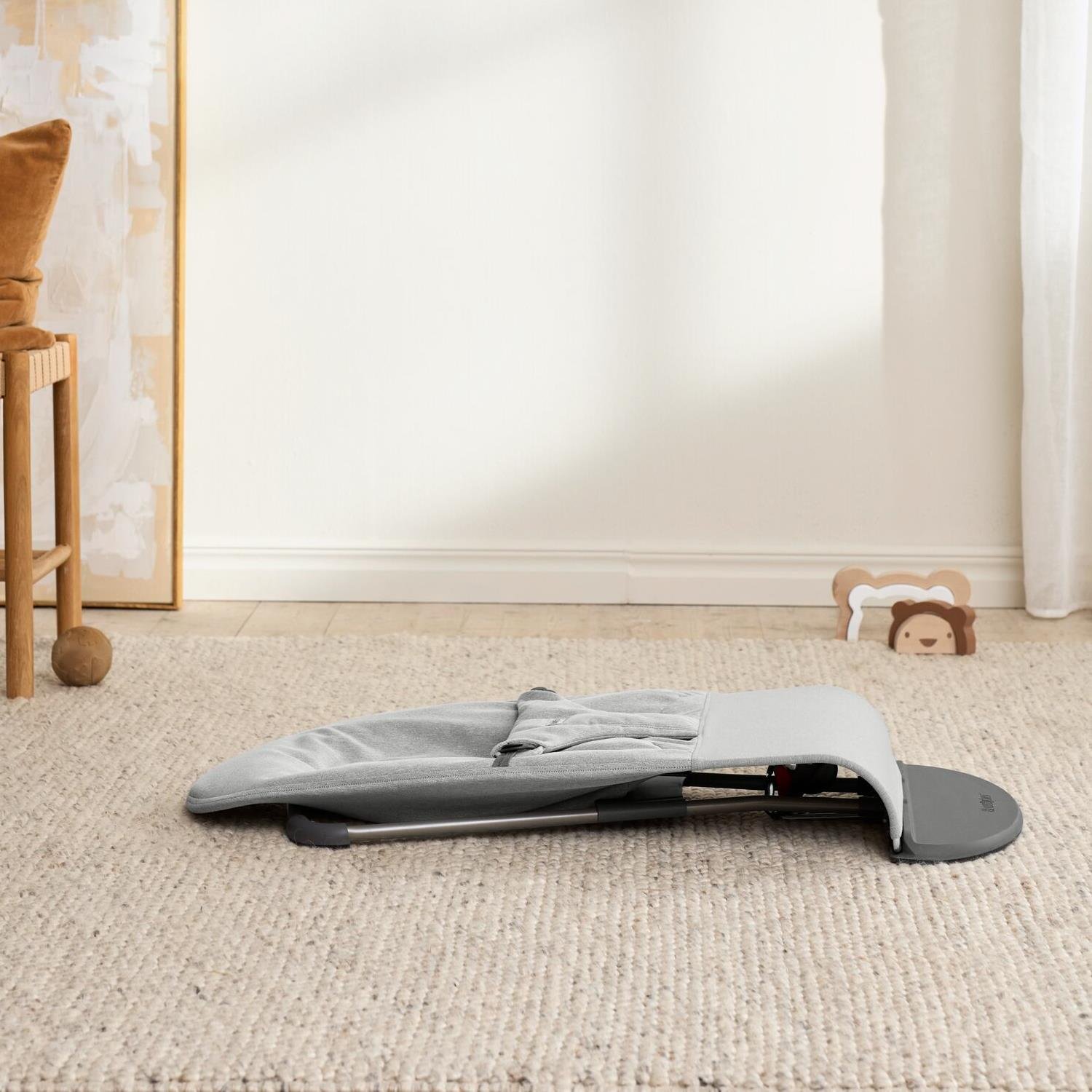 Babybjörn Balance Bliss Ana Kucağı Woven Melange Oyuncaklı / Light Grey