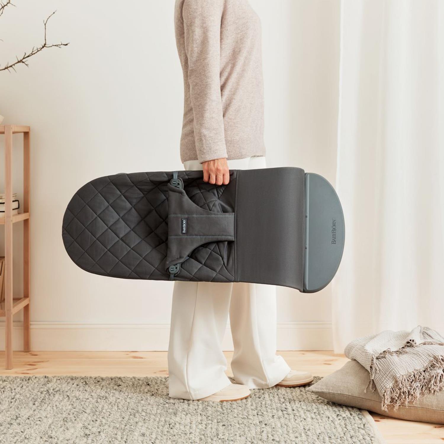 Babybjörn Balance Bliss Ana Kucağı Cotton Oyuncaklı /Anthracite