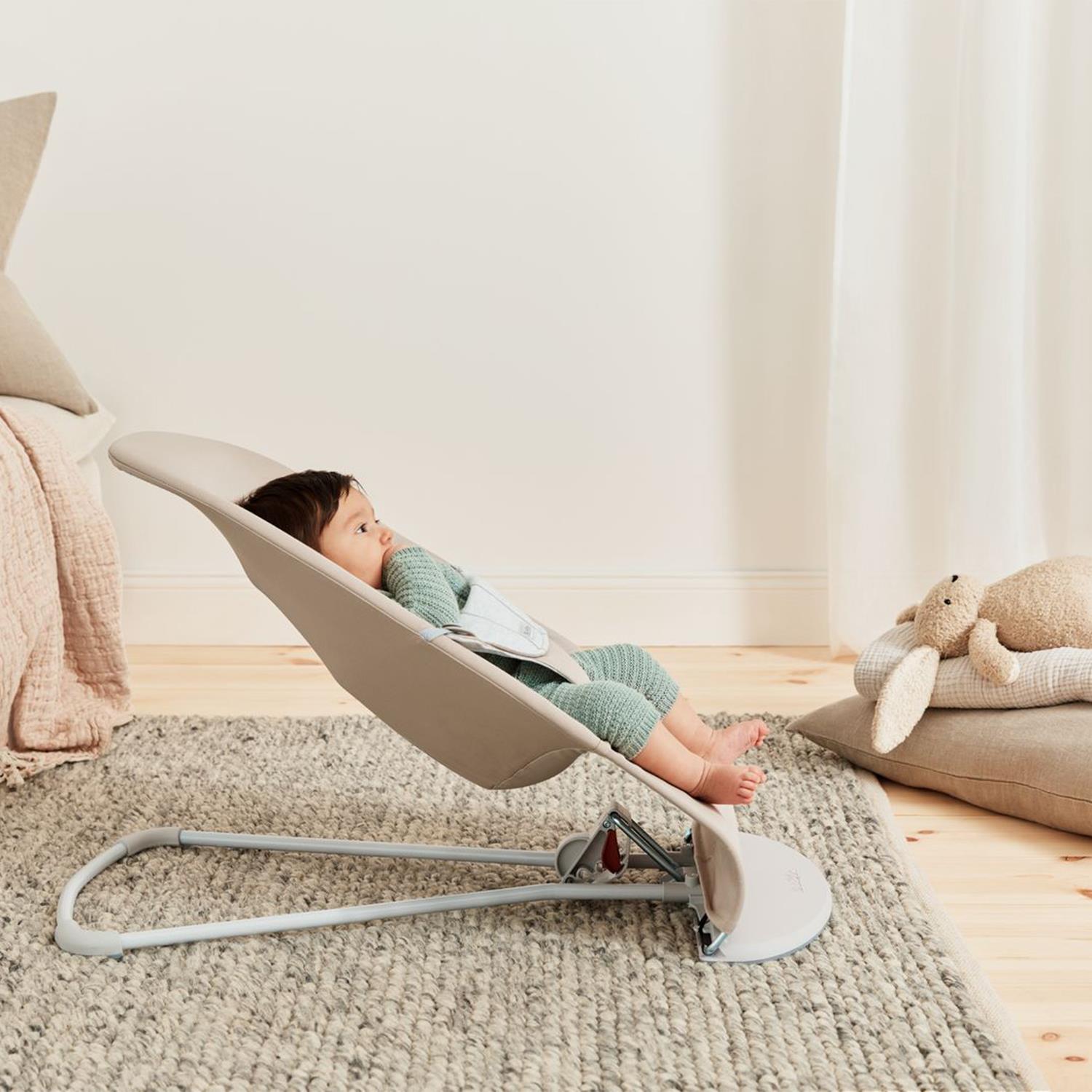 BabyBjörn Balance Soft Ana Kucağı Woven Jersey / Beige Grey