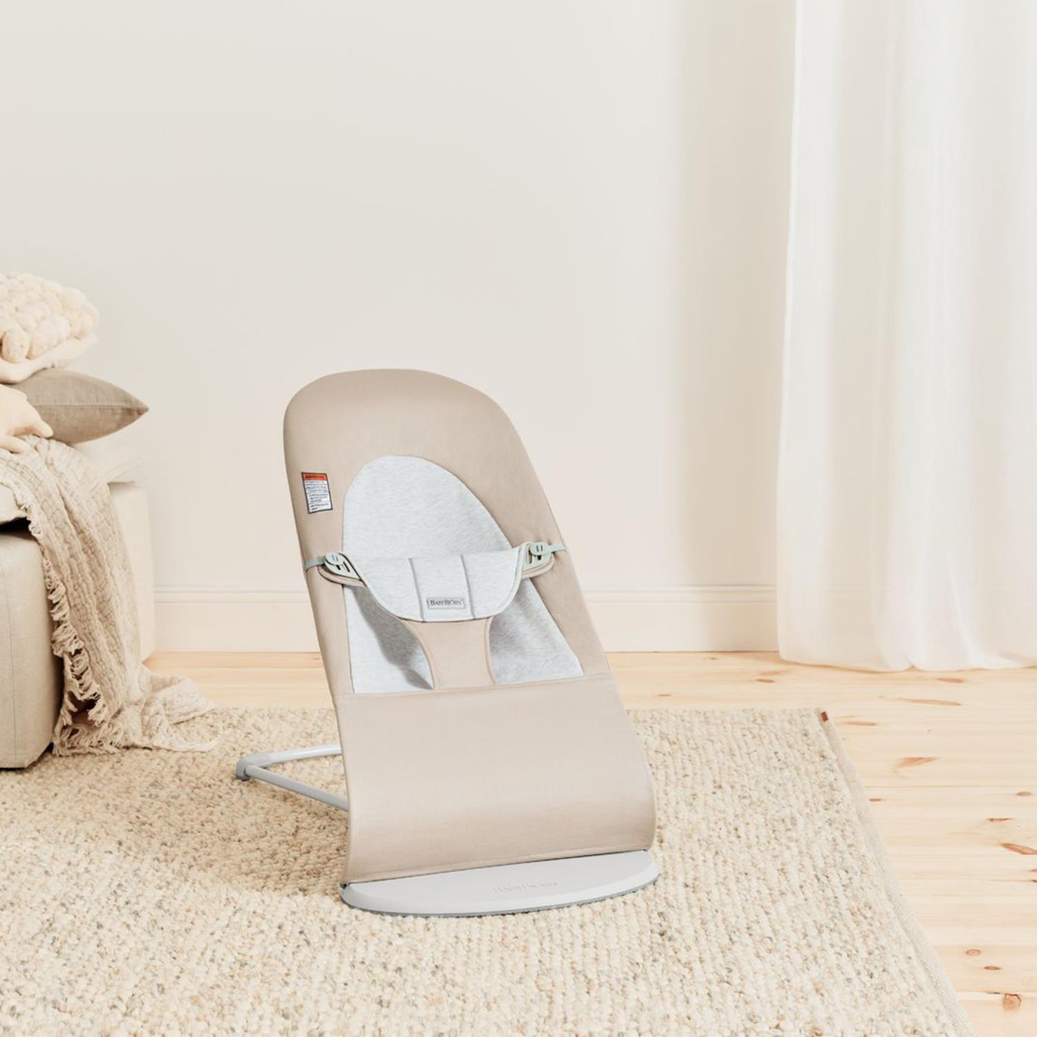 BabyBjörn Balance Soft Ana Kucağı Woven Jersey / Beige Grey