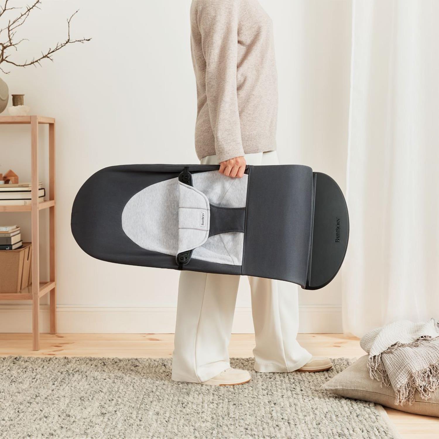 BabyBjörn Balance Soft Ana Kucağı Dark Grey / Grey Cotton Jersey