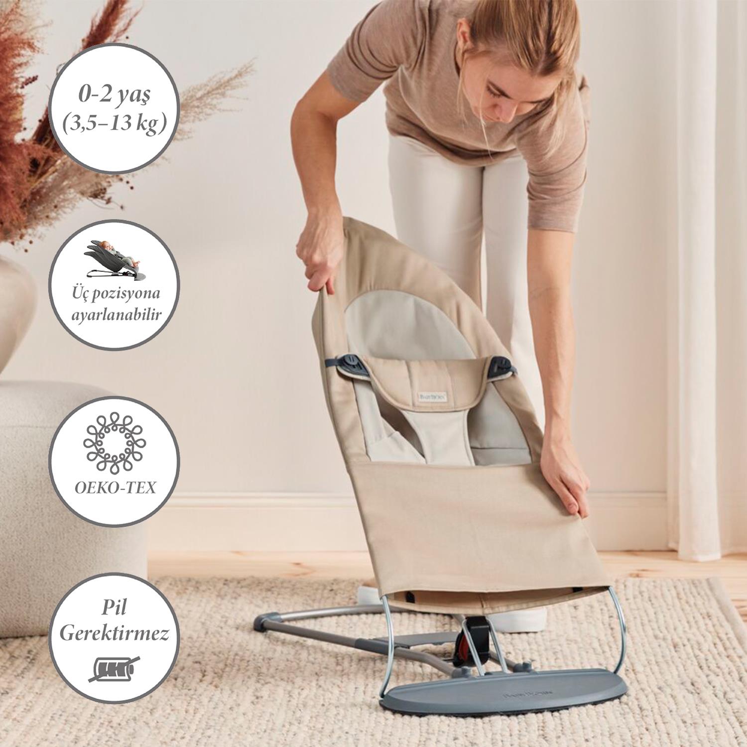 BabyBjörn Balance Soft Ana Kucağı / Khaki Beige