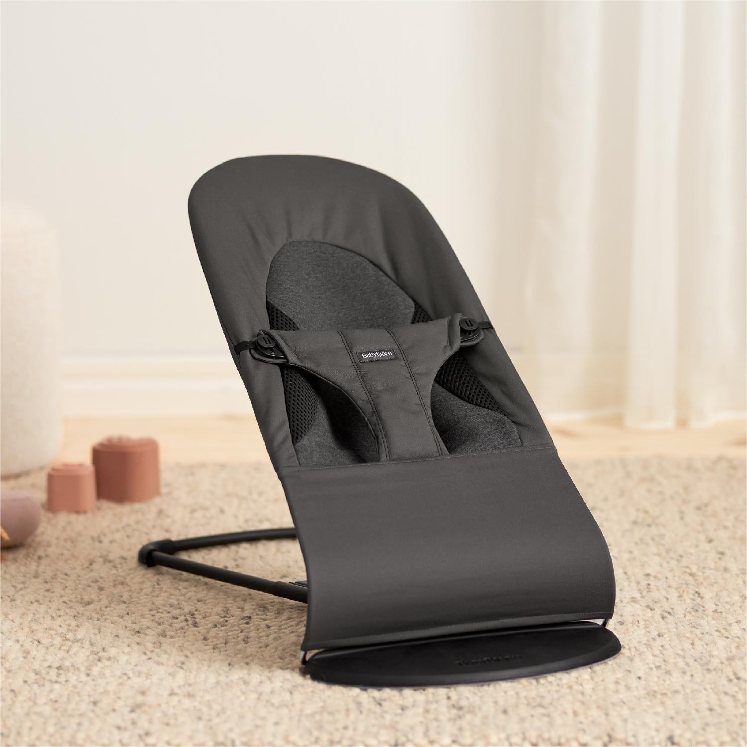 BabyBjörn Balance Woven Jersey Üçlü Kumaş / Dark Grey