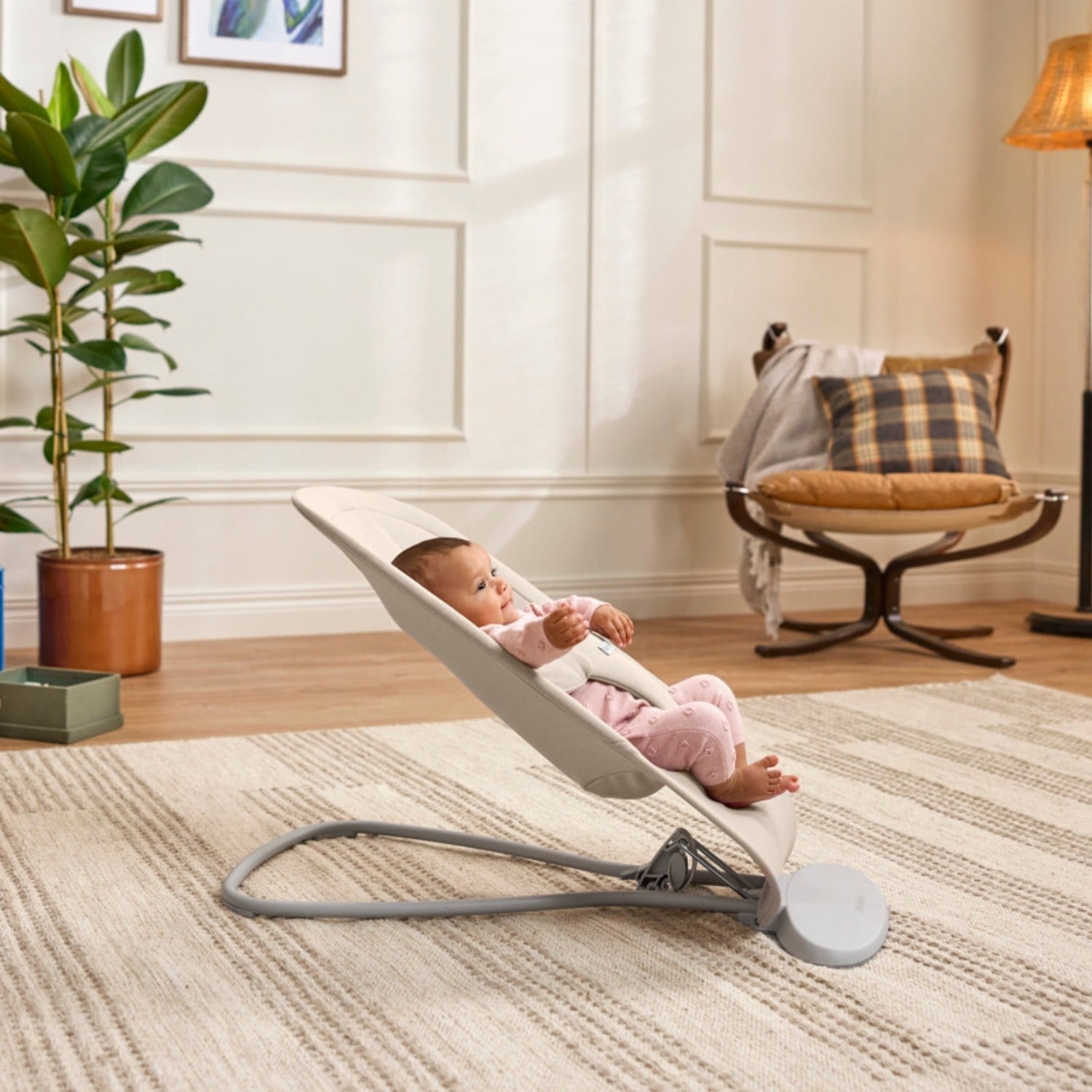 BabyBjörn Begin Ana Kucağı Woven Sand Grey