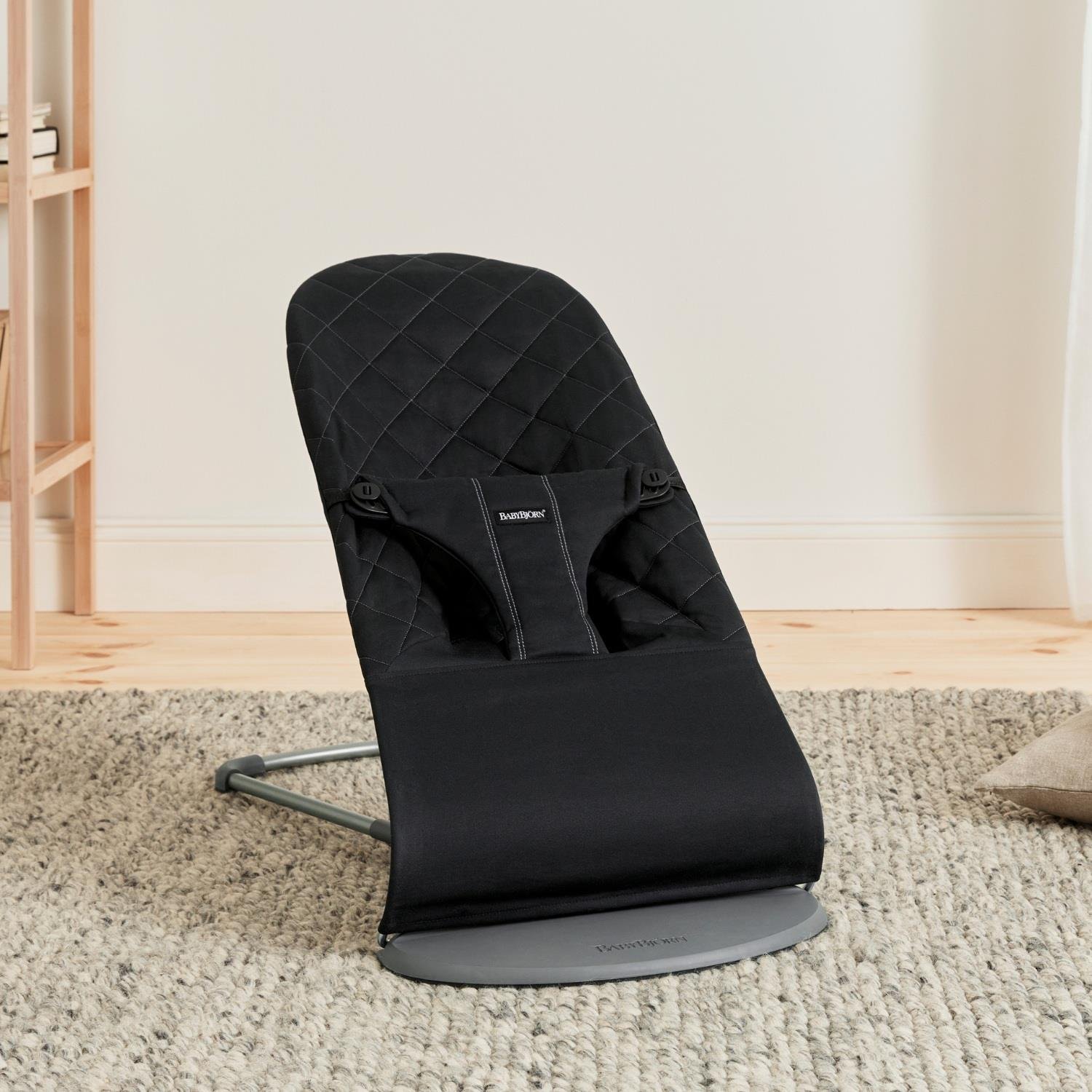 BabyBjörn Black&White Oyuncaklı Bliss Ana Kucağı Woven Black