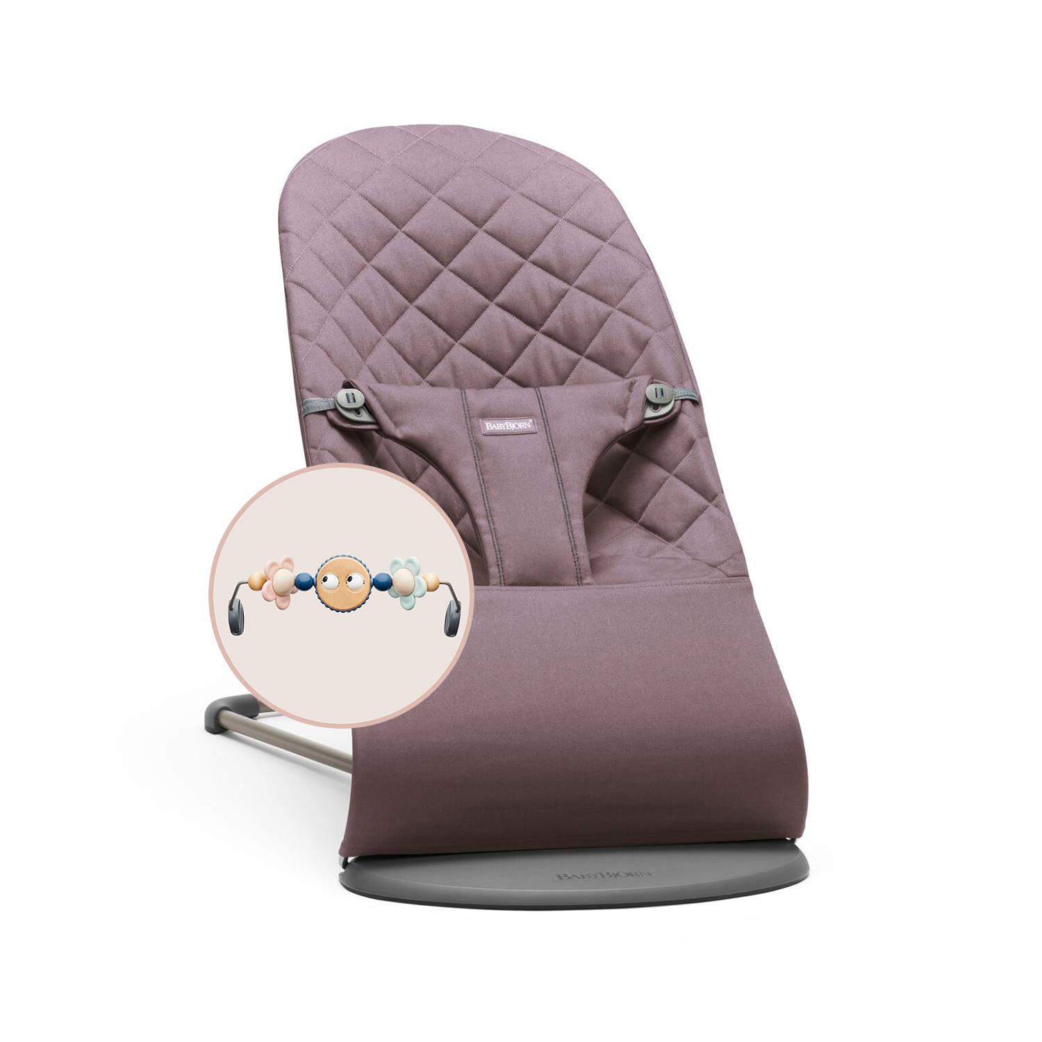 Babybjörn Bliss Ana Kucağı Cotton Oyuncaklı / Dark Purple