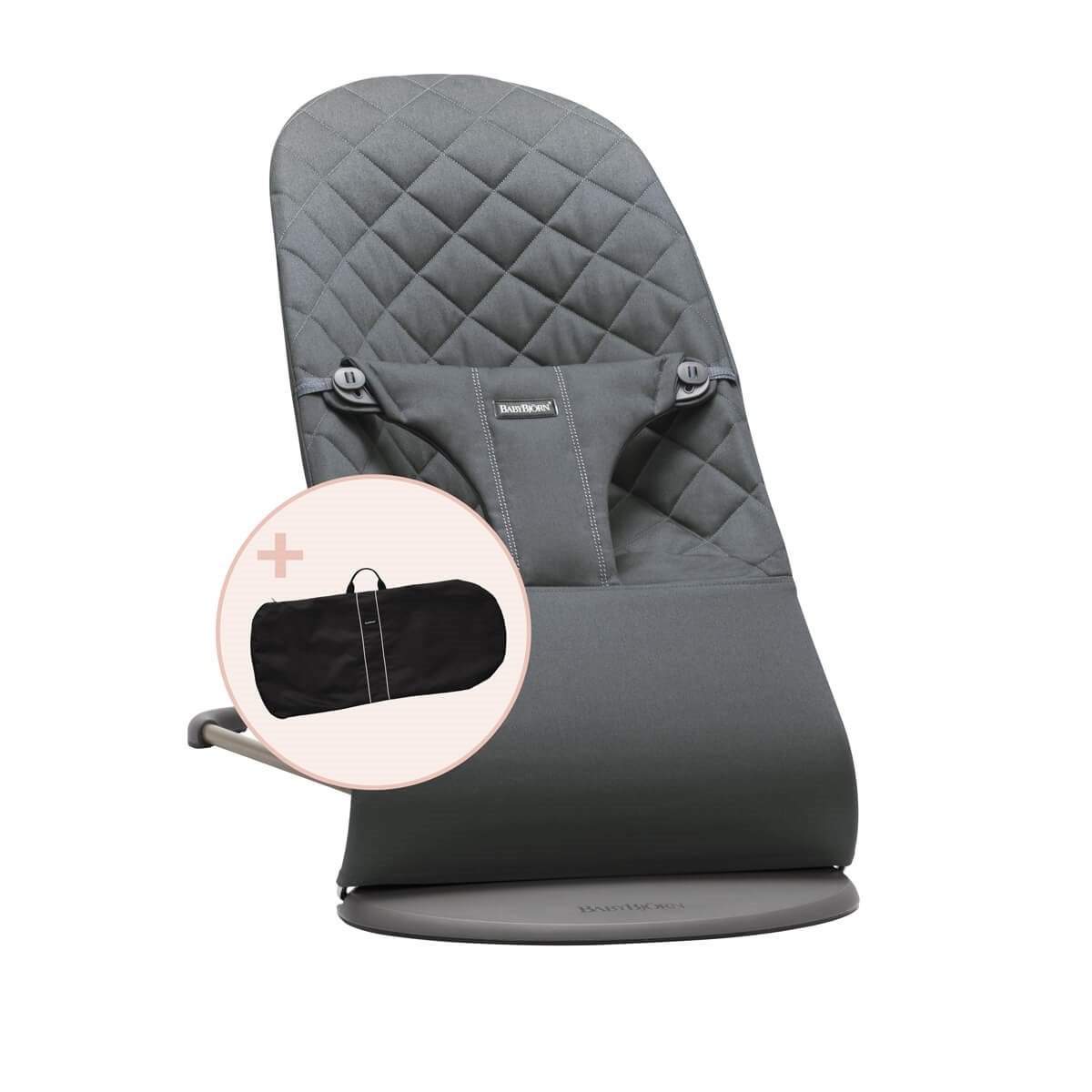 BabyBjörn Bliss Ana Kucağı Cotton & Taşıma Çantası / Anthracite