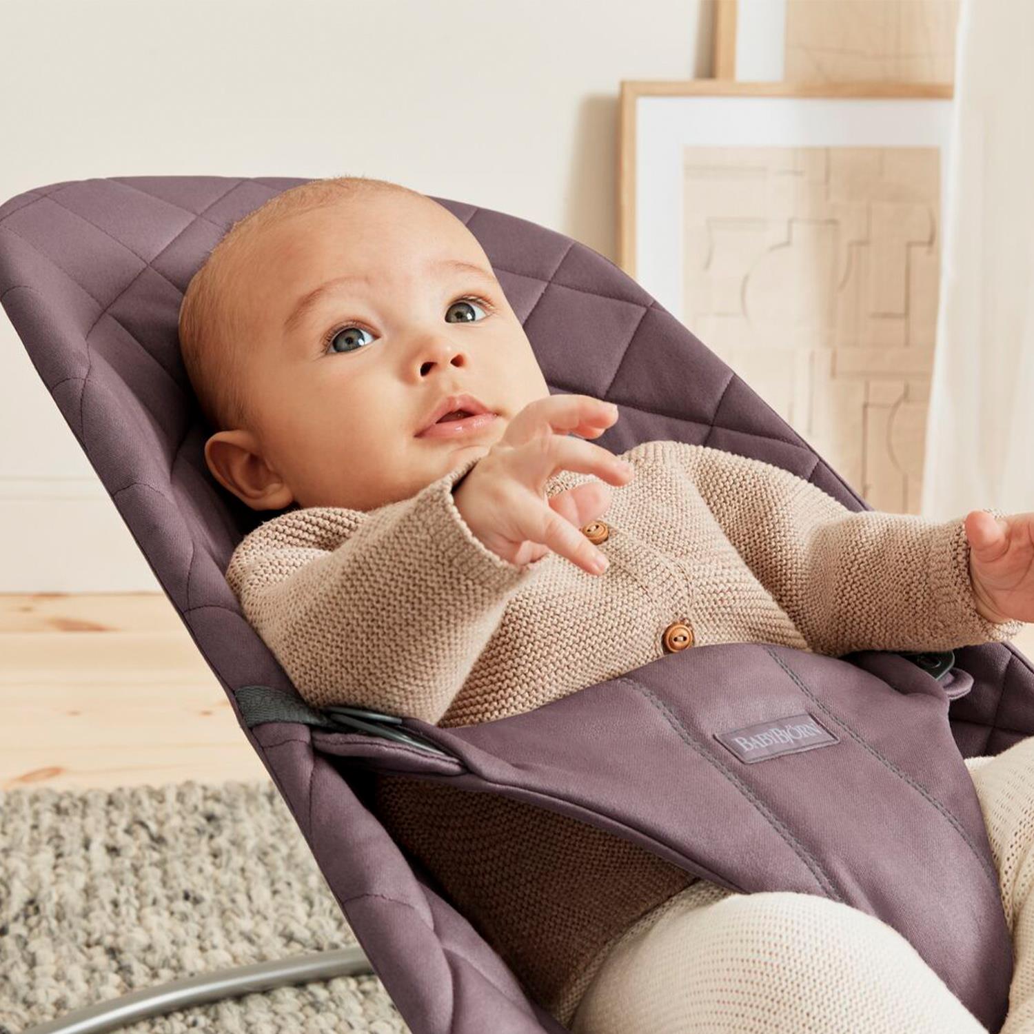 Babybjörn Bliss Ana Kucağı Cotton Oyuncaklı / Dark Purple