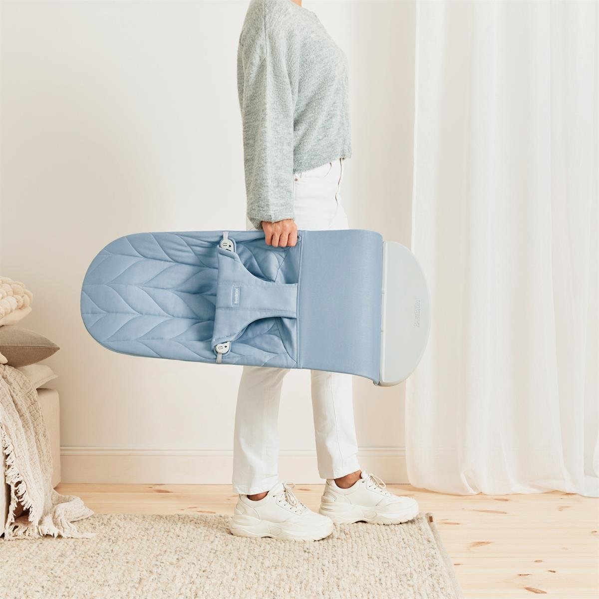 BabyBjörn Bliss Ana Kucağı Petal Cotton Oyuncaklı / Blue