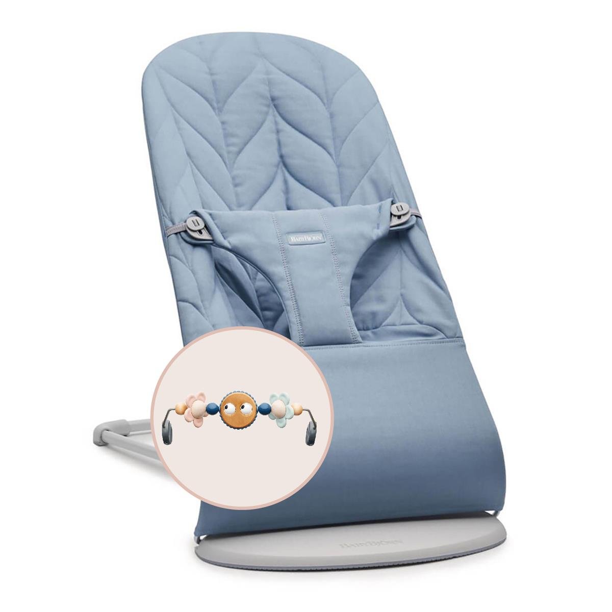 BabyBjörn Bliss Ana Kucağı Petal Cotton Oyuncaklı / Blue