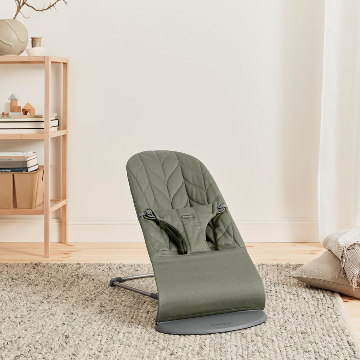 BabyBjörn Bliss Ana Kucağı Petal Cotton / Dark Green